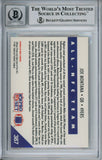 Joe Montana Autographed 1991 Pro Set #387 Trading Card Beckett 10 Slab 37591