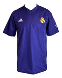 Luis Figo Signed Real Madrid Purple Adidas Soccer Jersey BAS