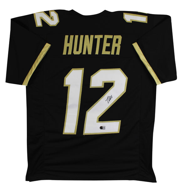 Colorado Travis Hunter Authentic Signed Black Pro Style Jersey BAS Witnessed