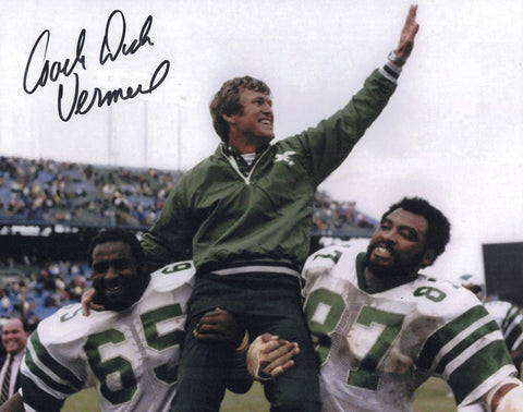Coach Dick Vermeil Autographed Signed 8x10 Photo Philadelphia Eagles SKU #244746