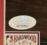 Allen Iverson Signed Framed 16x20 Philadelphia 76ers vs Kobe Photo JSA Hologram