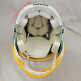 JORDAN LOVE SIGNED GREEN BAY PACKERS F/S FLASH SPEED AUTHENTIC HELMET BECKETT QR