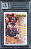 Magic Shaquille O'Neal Signed 1993 Finest #99 AF Card Auto 10! BAS Slabbed