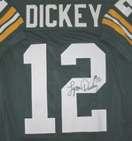 Packers LYNN DICKEY Signed Home Green Custom Replica Jersey AUTO - GBP HOF 1992