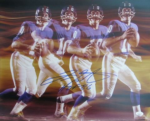 Fran Tarkenton HOF New York Giants Signed/Inscribed 16x20 Photo JSA 159056