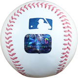 Jacob Misiorowski Autographed/Signed Milwaukee Brewers OML Baseball Prova 57937