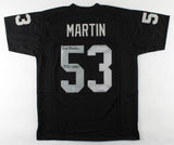 Rod Martin Signed Los Angeles Raiders Jersey Inscribed SB XV & XVIII Beckett COA