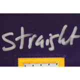 Randy Moss Signed Minnesota Vikings M&N sz 52 00 White Jersey Insc Beckett 50866