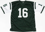 Vinny Testaverde Signed New York Jets Jersey (JSA) #1 Overall Draft Pick 1987 QB