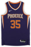 Framed Kevin Durant Phoenix Suns Signed Purple Nike Icon Swingman Jersey