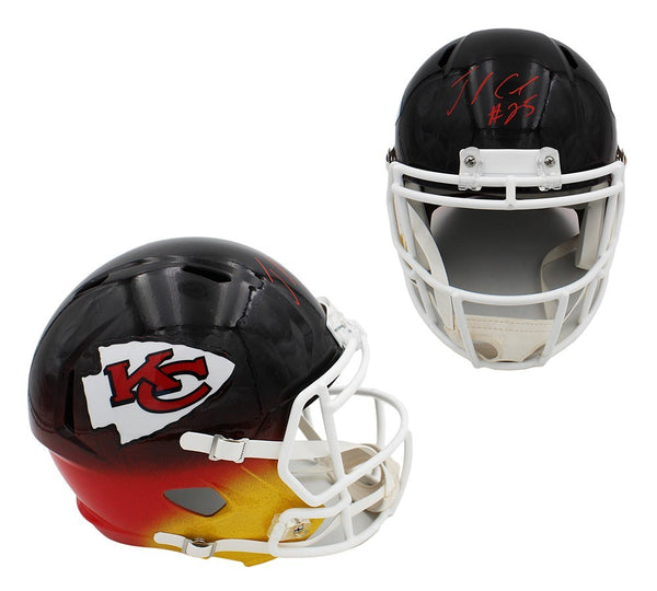 fade football helmet Ohio State Buckeyes Mini Speed Masks are NOT for game use Jamaal Charles Signed Kansas City