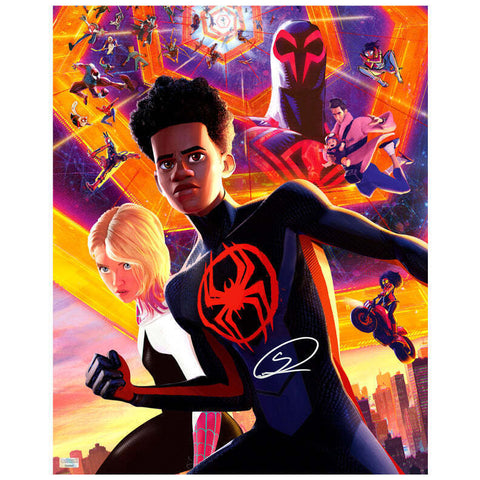 Shameik Moore Autographed Spider-Man Across The Spider-Verse Miles 16x20 Photo