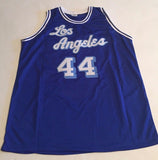 Jerry West Signed Lakers Mr. Clutch Jersey (JSA)14xNBA All-Star / 1972 NBA Champ