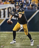 Ben Roethlisberger Autographed Pittsburgh Steelers 16x20 Photo Fanatics 41107