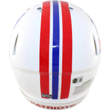 Rob Gronkowski Autographed New England Patriots Pro Helmet TB Beckett WIT 58326