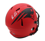 Rob Gronkowski Signed New England Patriots Speed Full Size Rave NFL Helmet