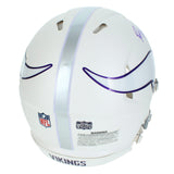 Brett Favre Autographed Vikings Rivalries White 2024 Alternate Helmet Radtke