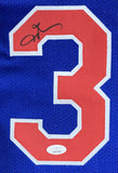 Allen Iverson Signed Custom Blue Pro-Style Basketball Jersey JSA ITP