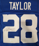 JONATHAN TAYLOR SIGNED INDIANAPOLIS COLTS NIKE XL SCREENPRINT JERSEY FANATICS