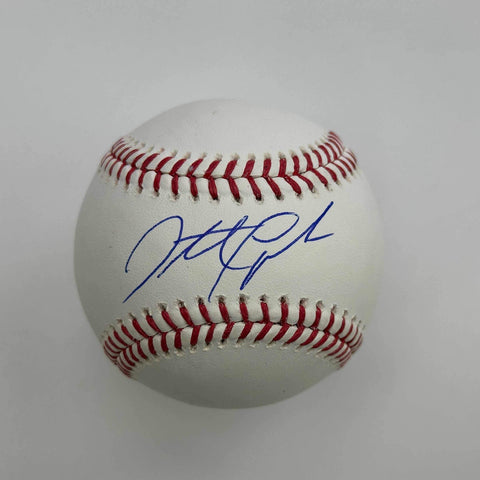 Autographed/Signed Jonathan Papelbon Rawlings Baseball ROML Beckett BAS COA Auto