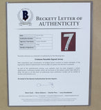 Cristiano Ronaldo Signed Framed Adidas Manchester United Soccer Jersey BAS LOA