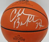 Charles Barkley Autographed NBA Leather Game Basketball 76ers (Flat) JSA AV29215