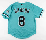 Andre Dawson Signed Florida Marlins Mitchell & Ness MLB Jersey (Palm Beach COA)