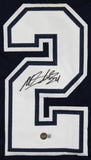 Miles Sanders Authentic Signed Navy Pro Style Jersey Autographed BAS Witnessed