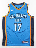 Aleksej Pokusevski Signed Oklahoma City Thunder Jersey (PSA) OKC Center/ Forward