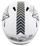 Jaguars Travis Hunter Signed STS III Full Size Speed Rep Helmet W/ Case BAS Wit