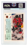 Jeremy Roenick Signed Blackhawks 1990 Upper Deck RC #63 - (PSA/DNA Encapsulated)