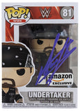 The Undertaker Authentic Signed WWE #81 Funko Pop Vinyl Figure BAS Witnessed