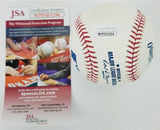 Mark Grace Signed N.L. Baseball (JSA COA) Chicago Cubs Gold Glove 1st Baseman