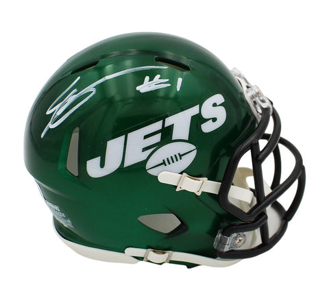 Sauce Gardner Signed New York Jets Speed NFL Mini Helmet