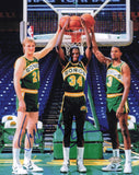 Tom Chambers & Dale Ellis Autographed 8x10 Photo MCS Holo 87418
