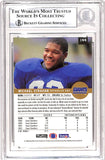 Michael Strahan Signed 1993 Skybox #144 Trading Card Auto Beckett 38973