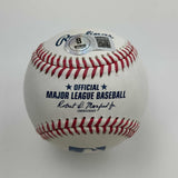 Autographed/Signed Dwight Doc Gooden 86 WSC Rawlings ROML Baseball Beckett COA