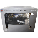 Ray Lewis Autographed Baltimore Ravens Authentic Helmet Beckett Witness 56144