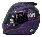 Alex Bowman Signed Full Size NASCAR Ally Purple Racing Helmet BAS