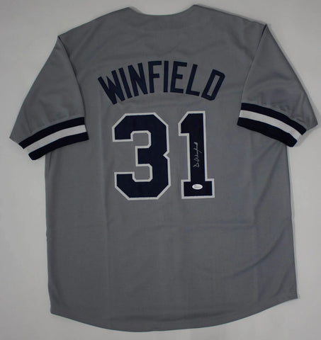 Dave Winfield Signed New York Yankees Jersey (JSA COA) 12xAll Star Outfielder