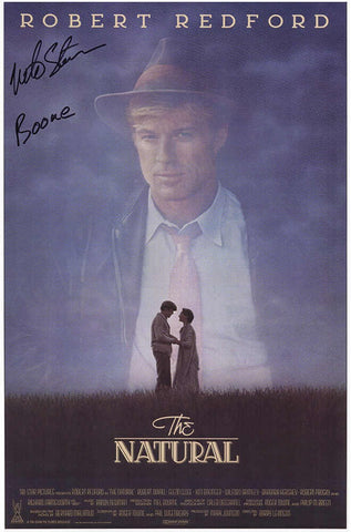 Mike Starr Signed The Natural 11x17 Movie Poster w/Boone - (SCHWARTZ SPORTS COA)