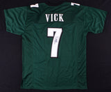 Michael Vick Signed Philly Eagles Green Jersey (JSA COA) 4xPro Bowl Quarterback