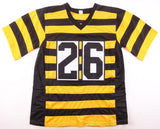 Le'Veon Bell Signed Pittsburgh Steelers Bumble Bee Throwback Jersey (Beckett) RB