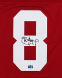 Steve Young Signed San Francisco 49ers Mitchell & Ness Red TB XL NFL Jersey