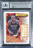 Magic Shaquille O'Neal Signed 1993 Finest #3 Card Auto 10! BAS Slabbed 2