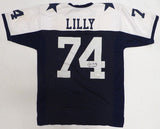 Dallas Cowboys Bob Lilly Autographed Blue Jersey "Mr. Cowboy" JSA #W909978
