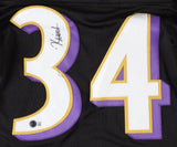 Keaton Mitchell Signed Baltimore Ravens Pro Cut Jersey /Beckett East Carolina RB