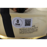 Mike Alstott Signed Purdue Boilermakers Chrome Mini Helmet Beckett Witness 50202