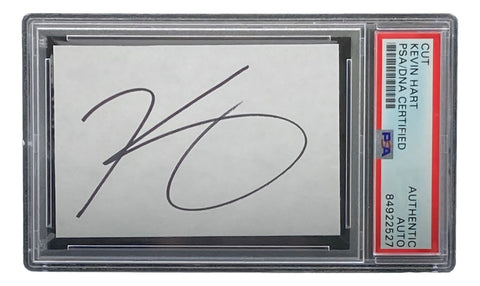 Kevin Hart Signed Slabbed Cut Signature PSA/DNA