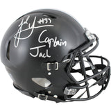 Jack Sawyer Autographed Ohio State Authentic Helmet Captain Jack Beckett 50055